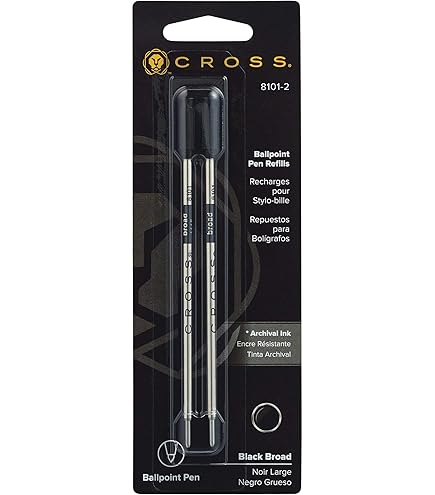 Amazon | CROSS/クロス ボールペン 替芯 リフィル 6本/箱 ブラック B